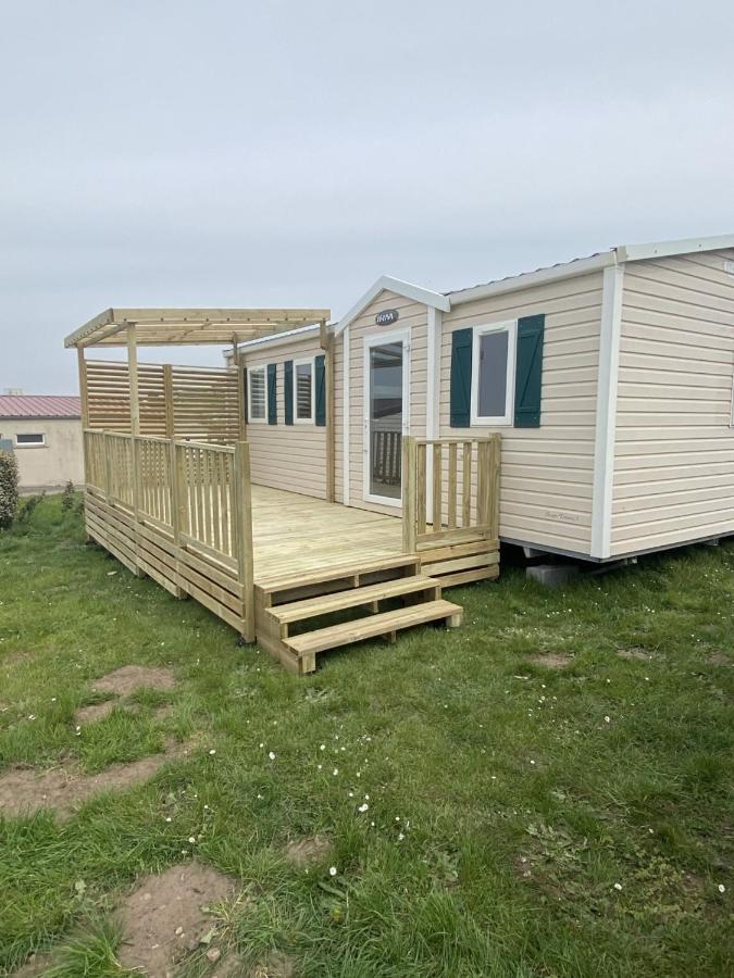 Camping Le Phare D Opale Mobile Home L07 Le Portel Exteriör bild